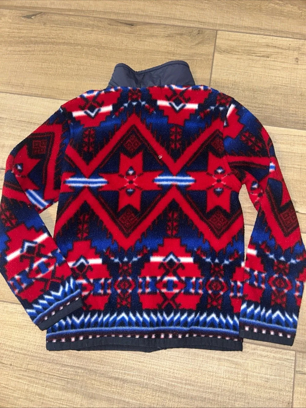 Polo Ralph Lauren Fleece Sweater Kids 5Y Aztec Navajo T Snap Ski Winter School